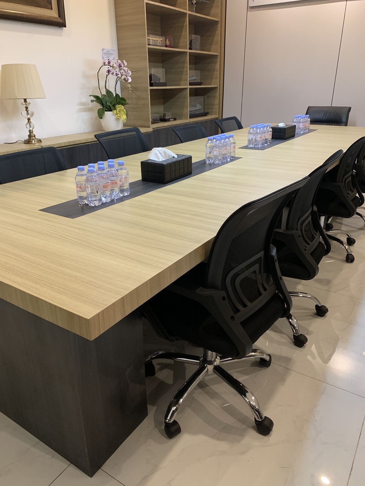 Hasil akhir kantor setelah direnovasi — proyek Park Regis by Prince Hotel, Menteng