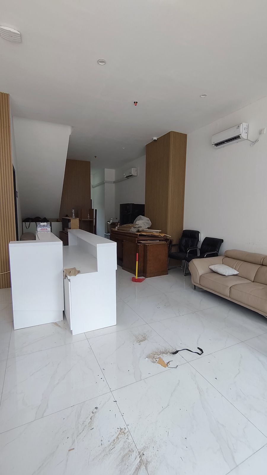 Kondisi ruang sebelum direnovasi — proyek Park Regis by Prince Hotel, Menteng